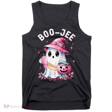 Boujee Boo Jee Spooky Ghost Halloween Pumpkin Costumes Tank Top