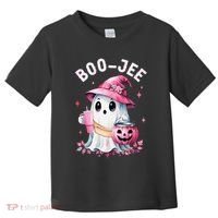 Boujee Boo Jee Spooky Ghost Halloween Pumpkin Costumes Toddler T-Shirt thumb 0
