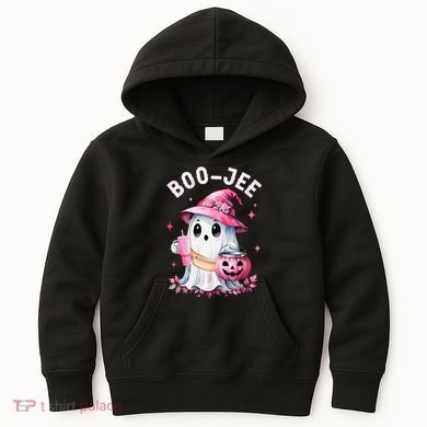 Boujee Boo Jee Spooky Ghost Halloween Pumpkin Costumes Kids Hoodie