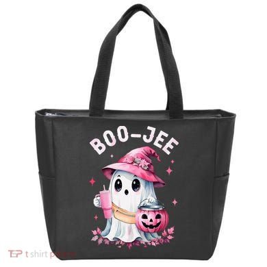 Boujee Boo Jee Spooky Ghost Halloween Pumpkin Costumes Tote Bag