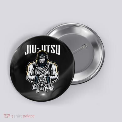 Bjj Brazilian Jiu Jitsu Button