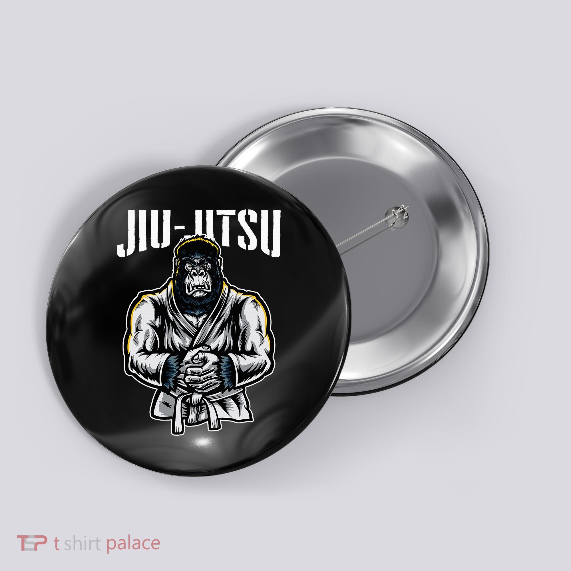 Bjj Brazilian Jiu Jitsu Button