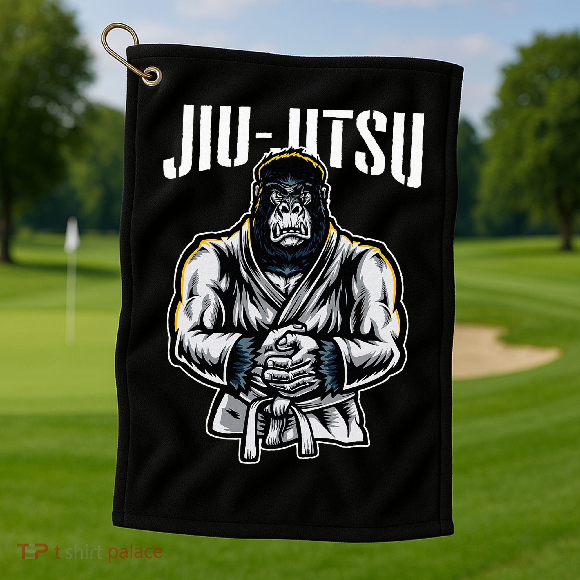 Bjj Brazilian Jiu Jitsu Golf Towel