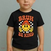 Bruh Be Kind Unity Day Anti Bullying Kindness  Toddler T-Shirt thumb 2