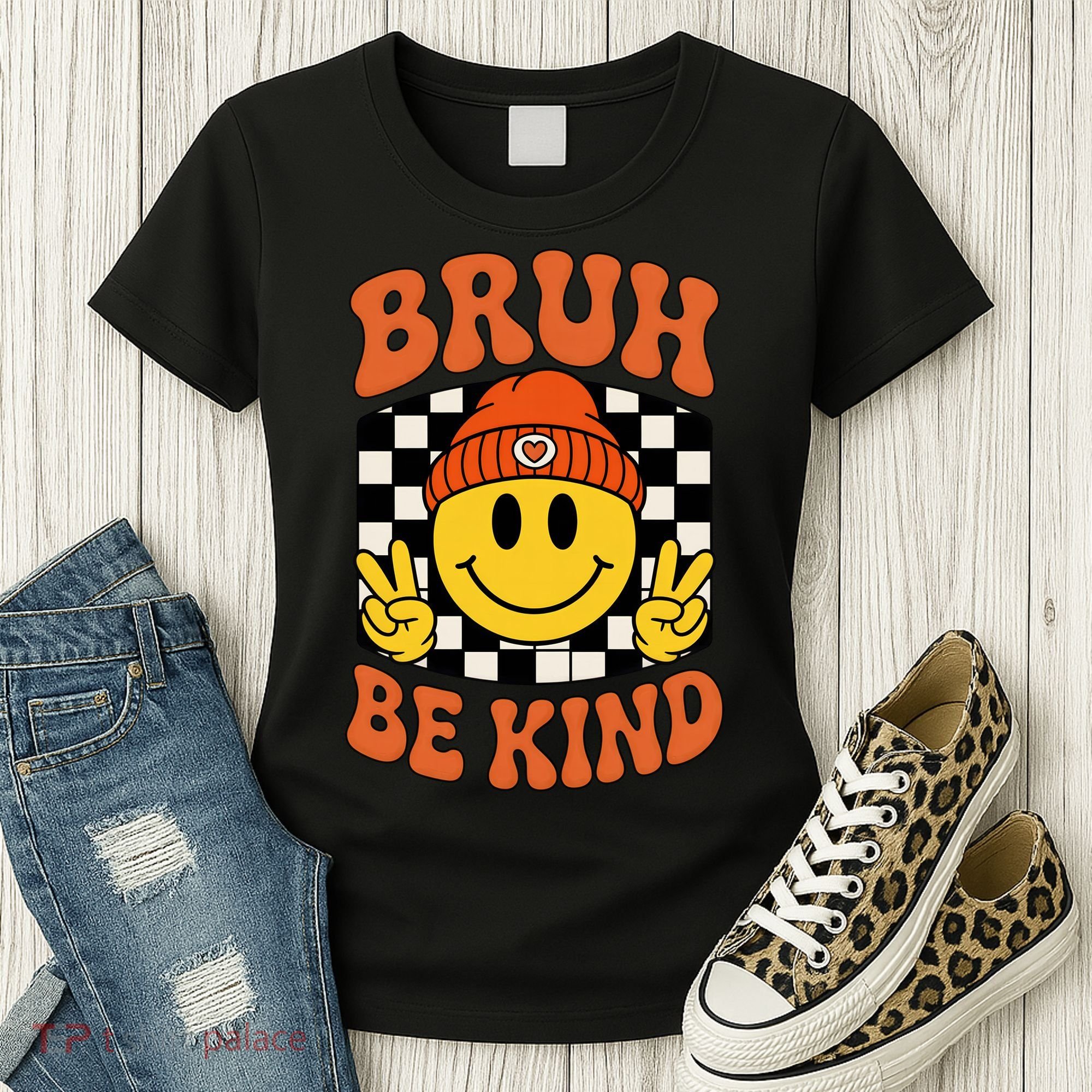 Bruh Be Kind Unity Day Anti Bullying Kindness  Women's T-Shirt
