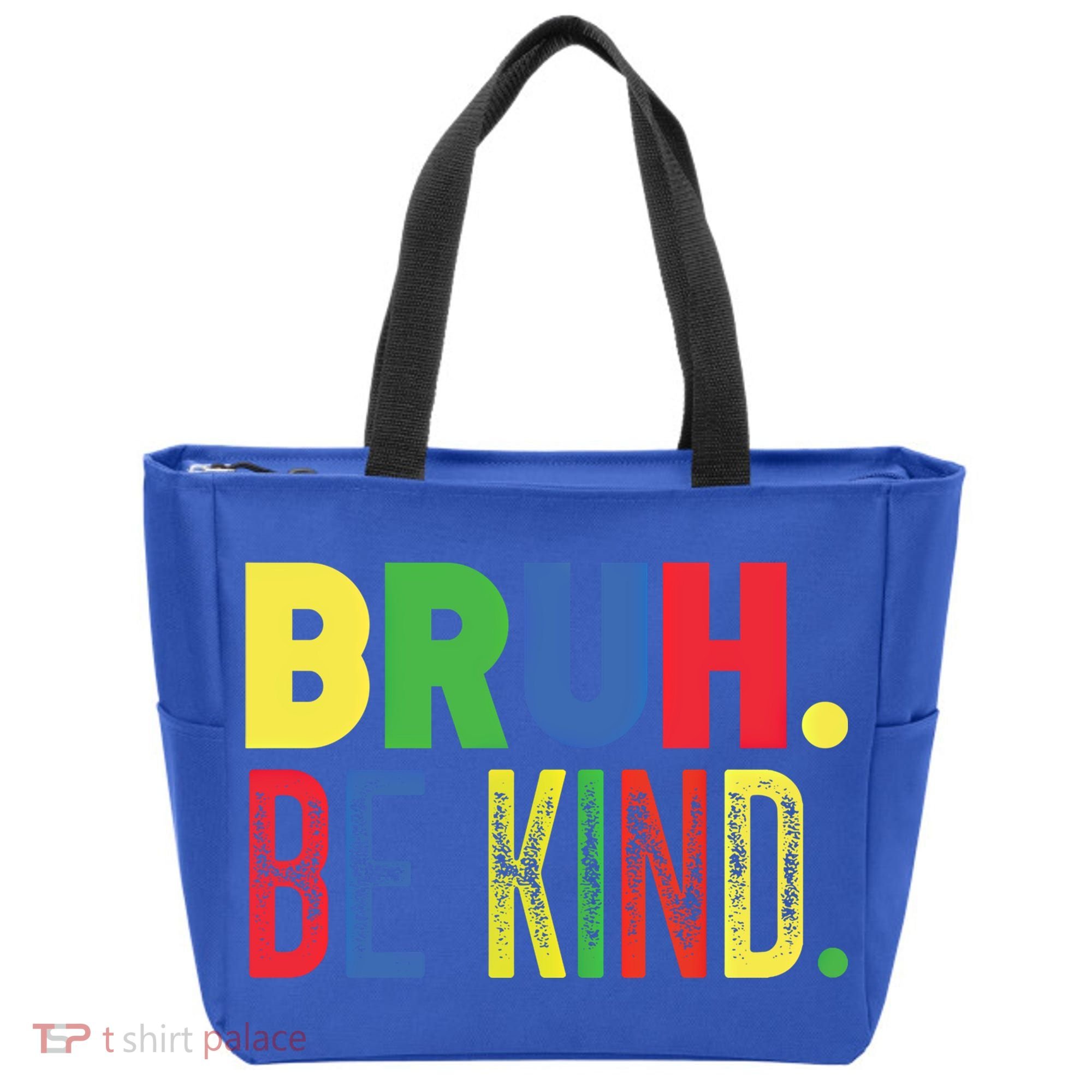 Bruh Be Kind Autism Awareness Support For Family And Meaningful Gift Tote Bag