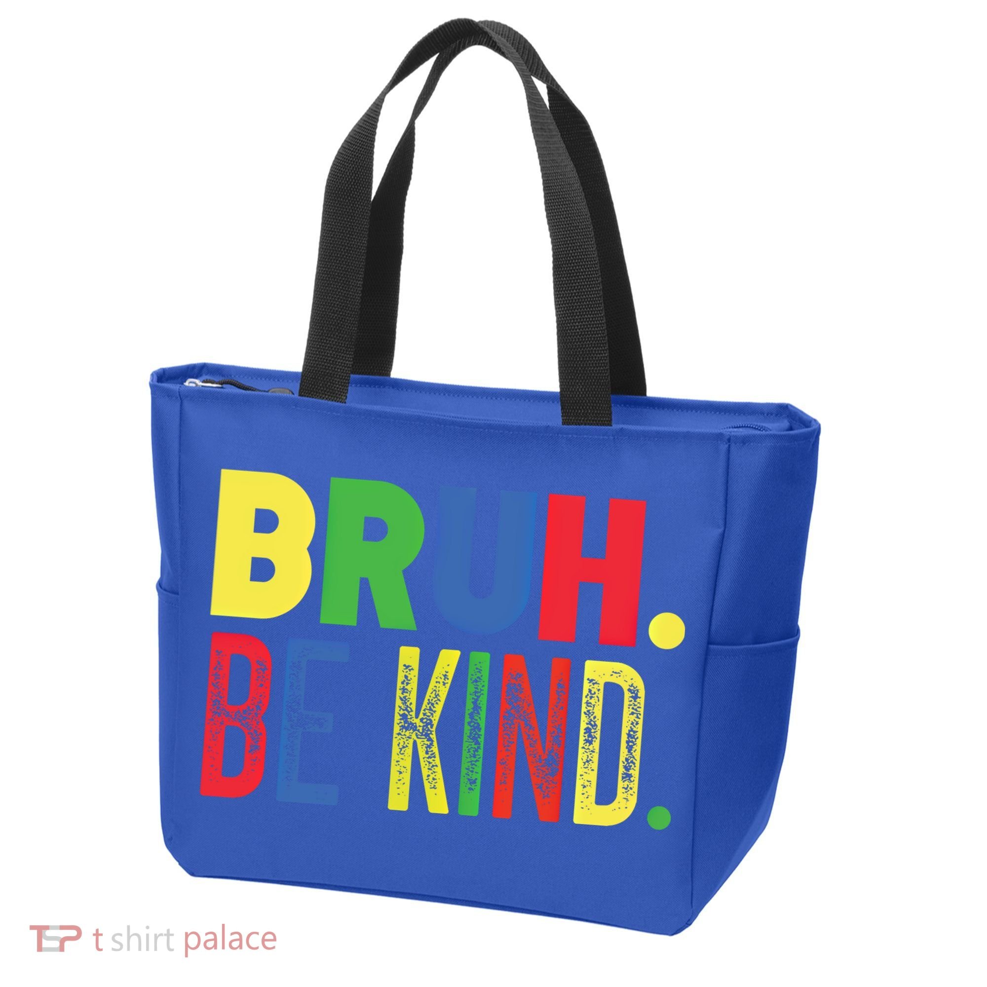 Bruh Be Kind Autism Awareness Support For Family And Meaningful Gift Tote Bag