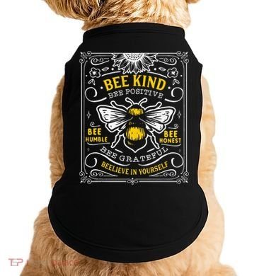 Bumblebee Bee Kind Bee Humble Save The Bees Cottage Core Doggie Tank