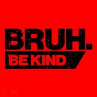 Bruh Be Kind Funny Orange Anti Bullying Unity Day Santa Hat thumb 1