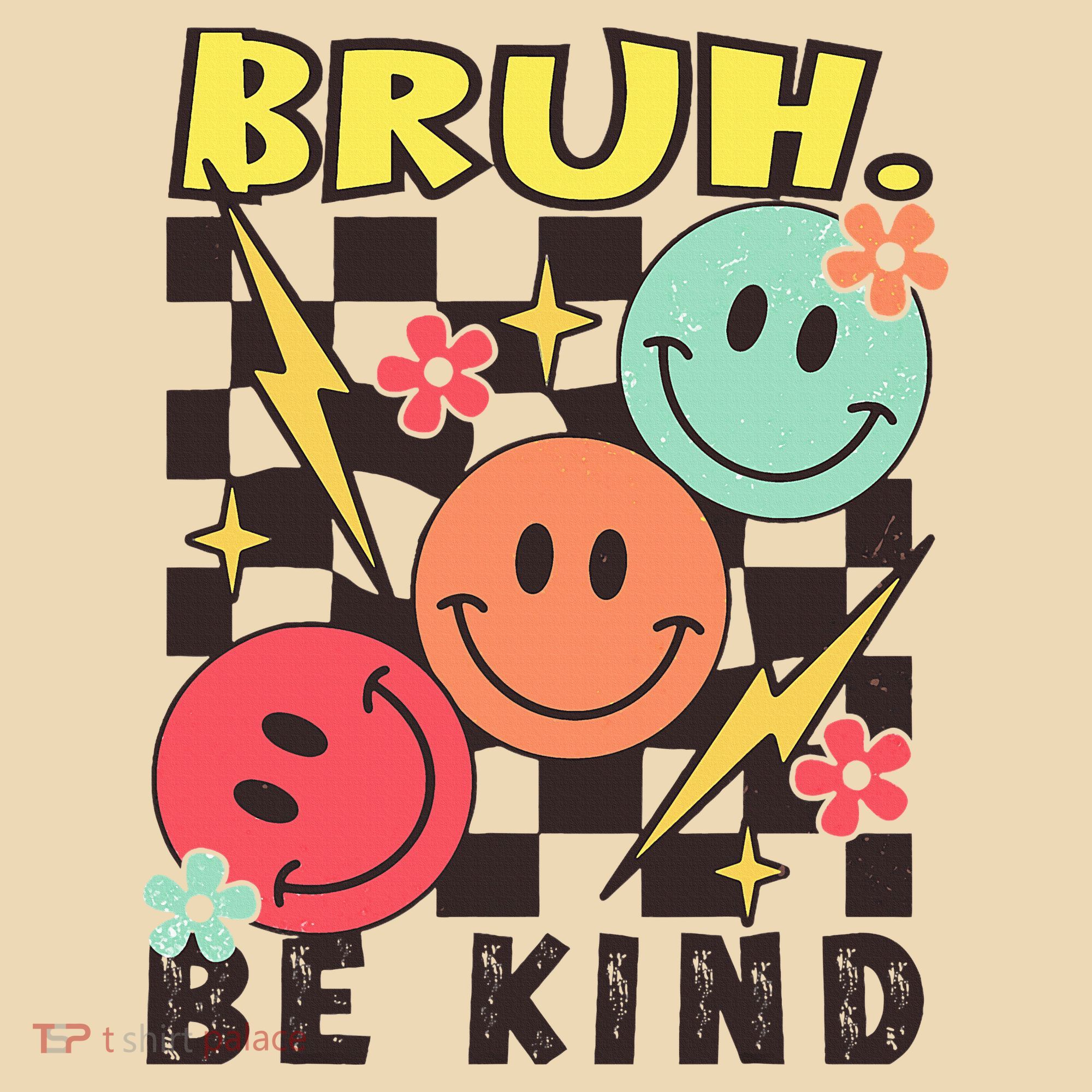 Bruh Be Kind Funny Orange Anti Bullying Unity Day Tote Bag