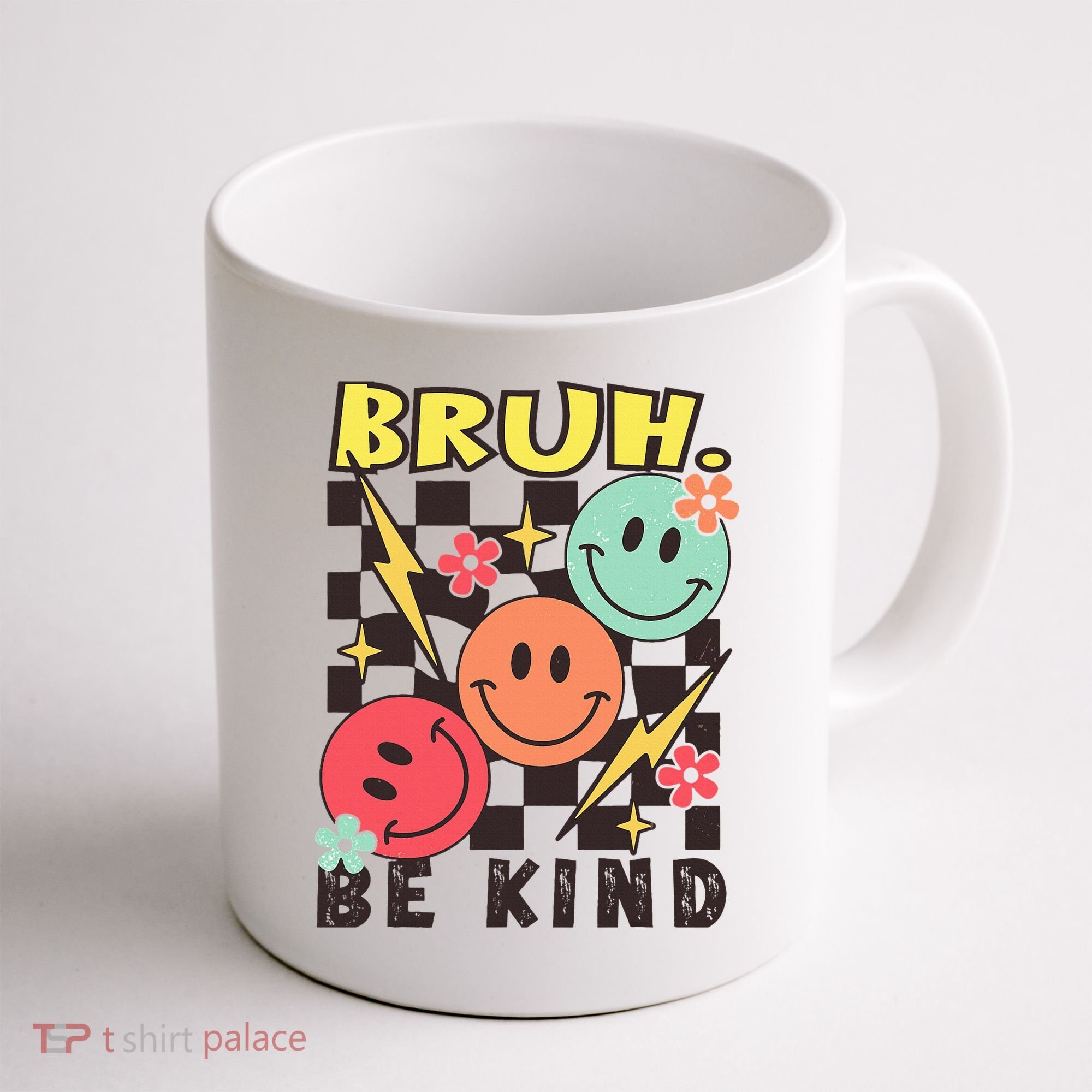 Bruh Be Kind Funny Orange Anti Bullying Unity Day Coffee Mug