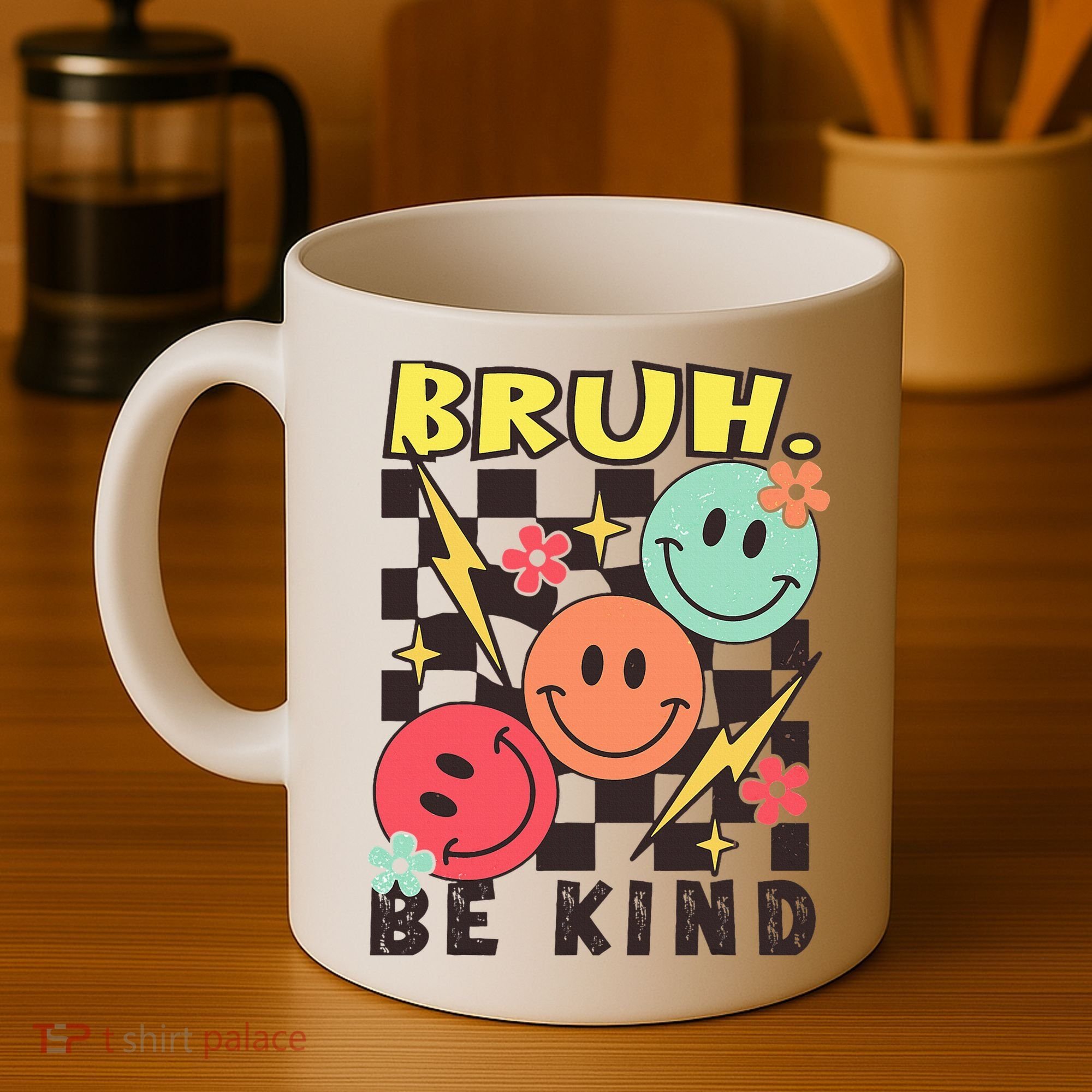 Bruh Be Kind Funny Orange Anti Bullying Unity Day Coffee Mug