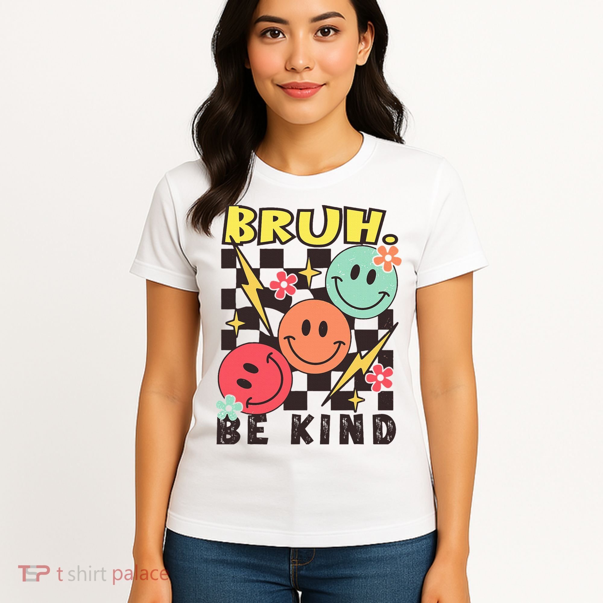 Bruh Be Kind Funny Orange Anti Bullying Unity Day Women's T-Shirt