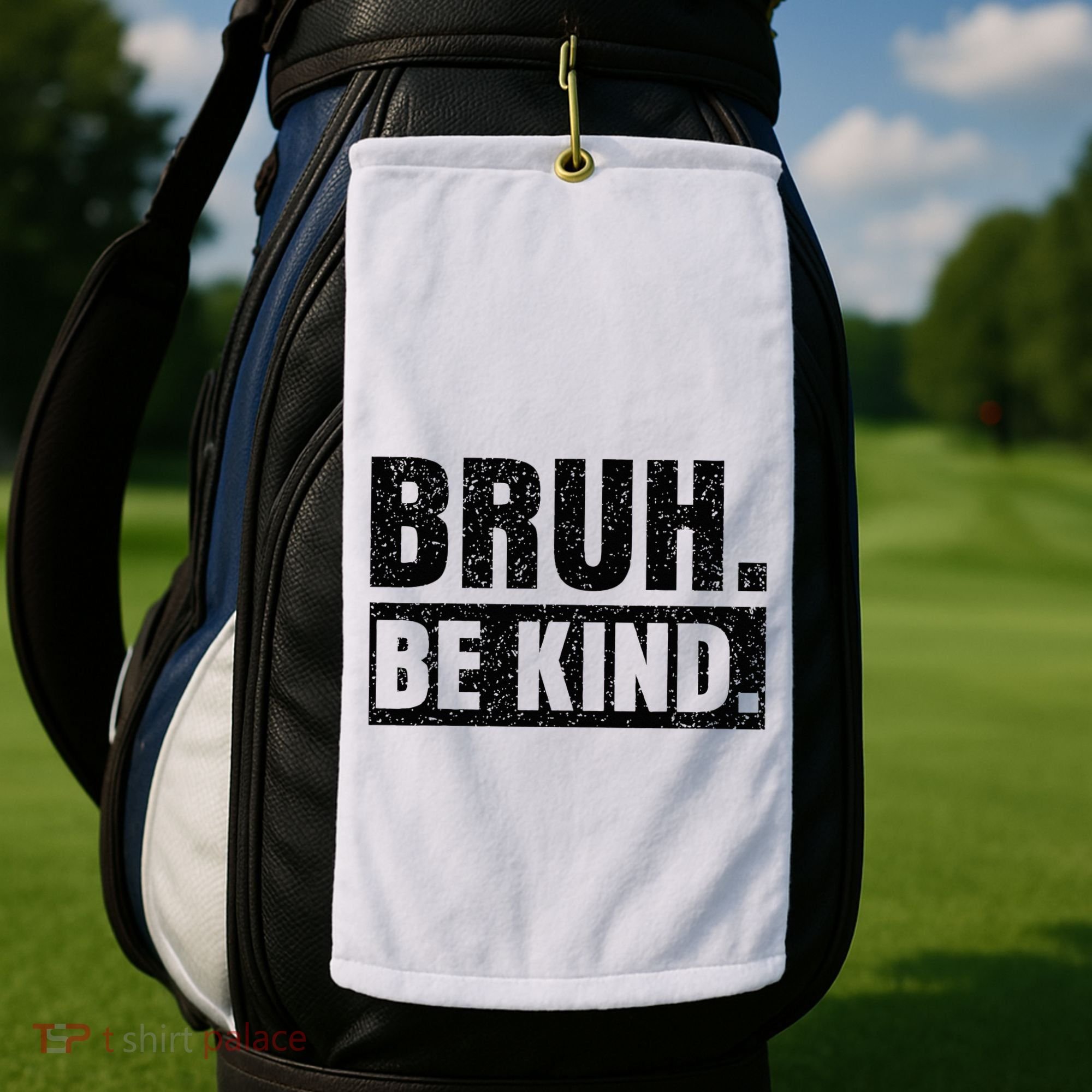 Bruh Be Kind Choose Kindness Anti Bullying Golf Towel