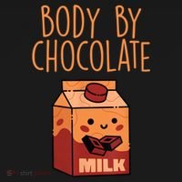 Body By Kawaii Chocolate Milk Drink Workout Chocolate Milk Coaster thumb 2