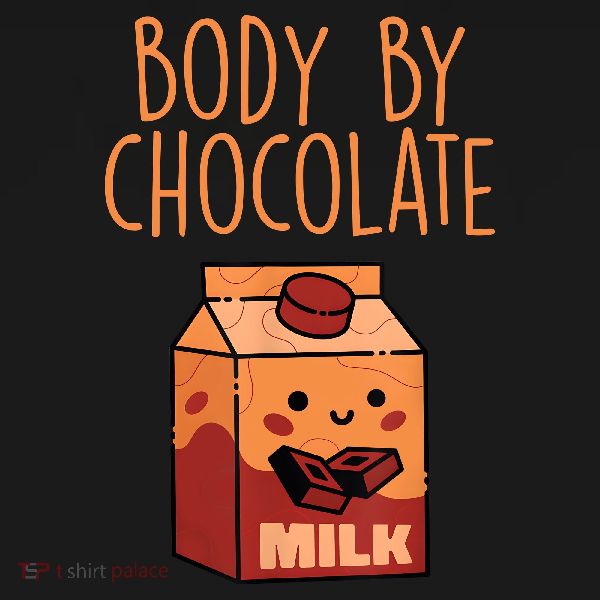 Body By Kawaii Chocolate Milk Drink Workout Chocolate Milk Toddler Hoodie