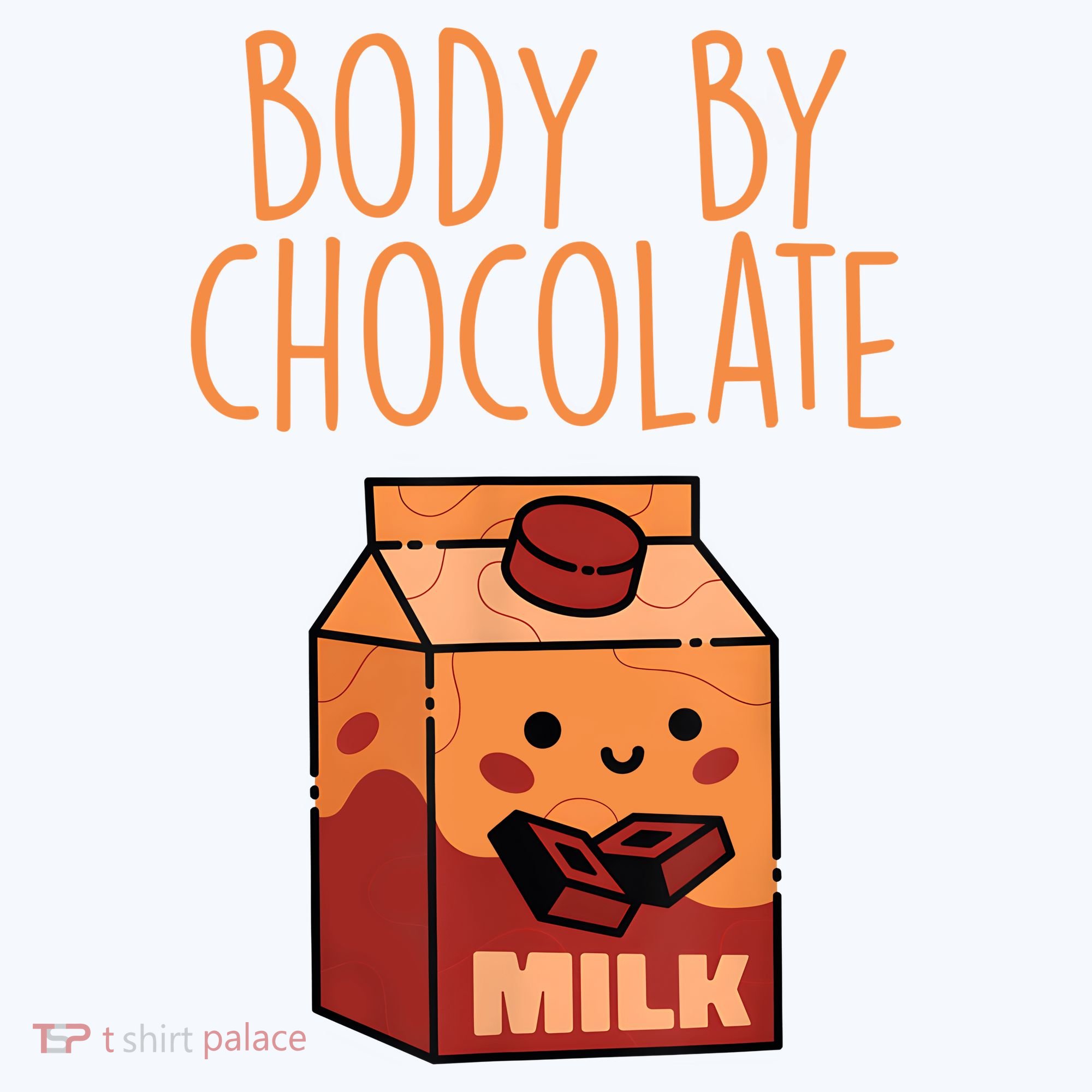 Body By Kawaii Chocolate Milk Drink Workout Chocolate Milk Sweatshirt