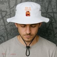 Body By Kawaii Chocolate Milk Drink Workout Chocolate Milk Bucket Hat thumb 2