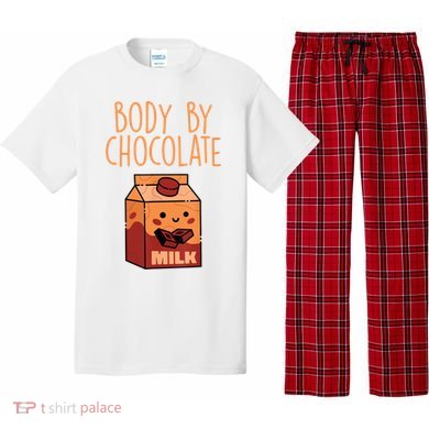 Body By Kawaii Chocolate Milk Drink Workout Chocolate Milk Pajama Set