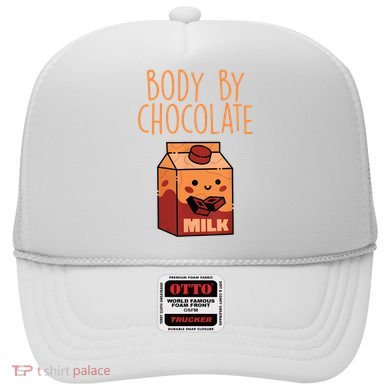 Body By Kawaii Chocolate Milk Drink Workout Chocolate Milk Hat