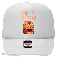 Body By Kawaii Chocolate Milk Drink Workout Chocolate Milk Hat thumb 0