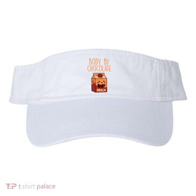 Body By Kawaii Chocolate Milk Drink Workout Chocolate Milk Visor