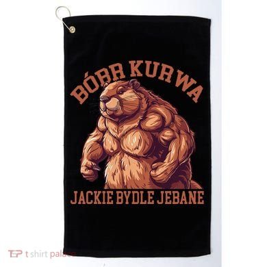Bober Bobr Kurwa Golf Towel