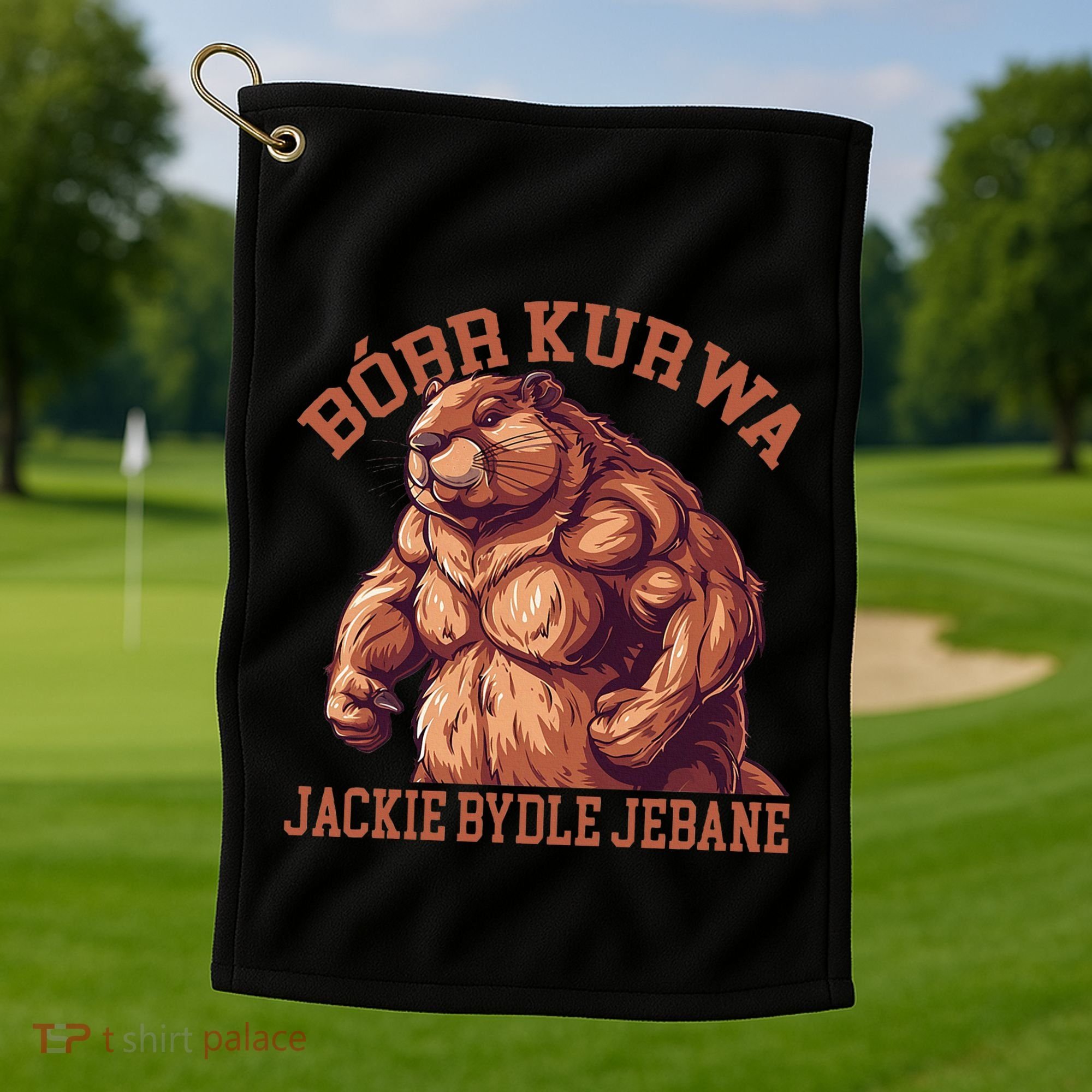 Bober Bobr Kurwa Golf Towel