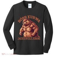 Bober Bobr Kurwa Kids Long Sleeve Shirt thumb 0