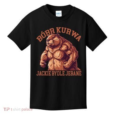 Bober Bobr Kurwa Kids T-Shirt