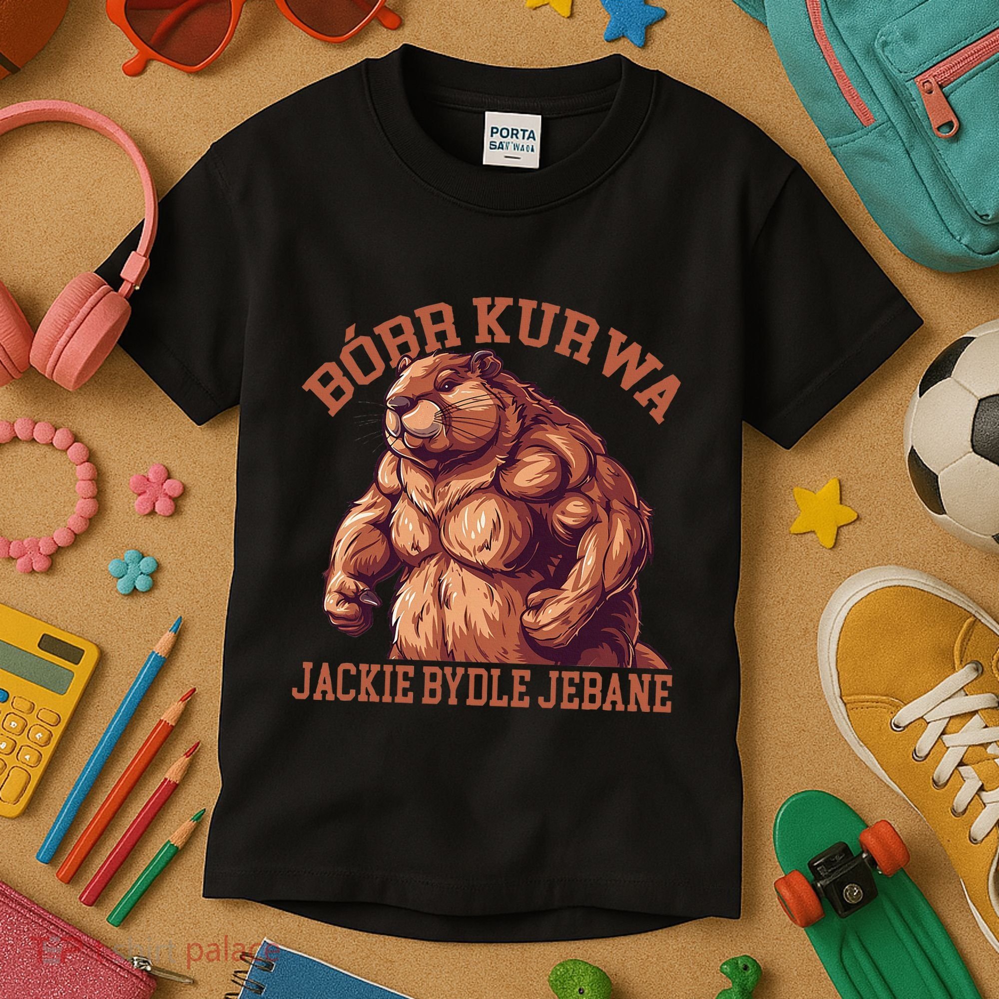Bober Bobr Kurwa Kids T-Shirt