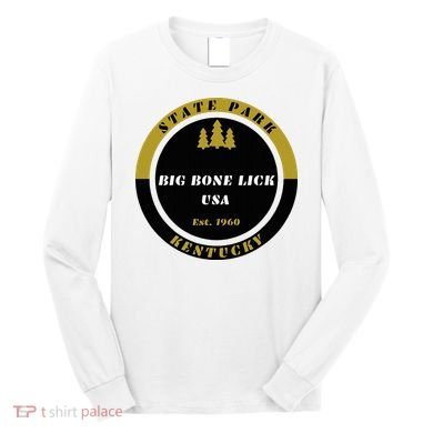 Big Bone Lick Park Kentucky Long Sleeve Shirt