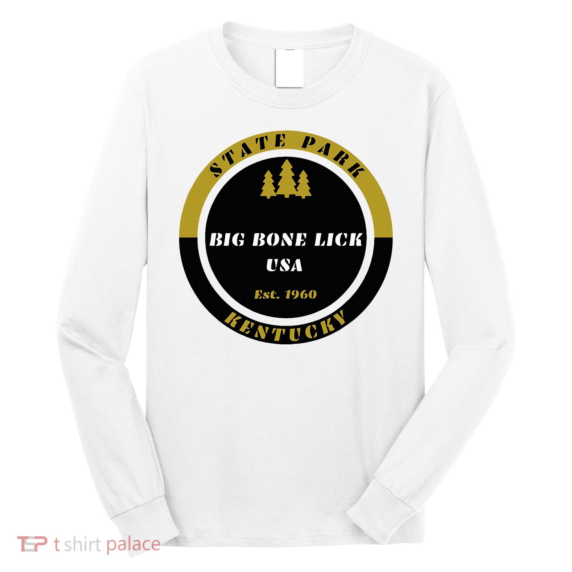 Big Bone Lick Park Kentucky Long Sleeve Shirt