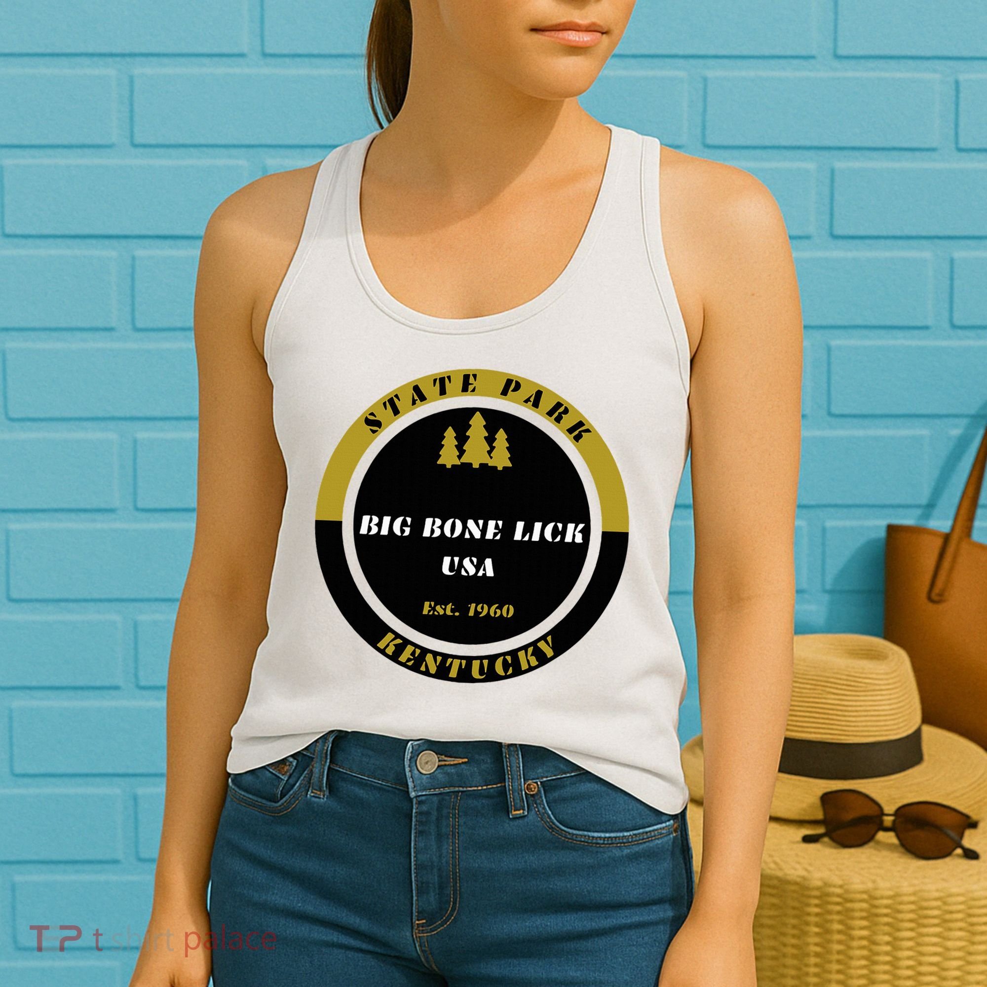 Big Bone Lick Park Kentucky Women's Tank Top