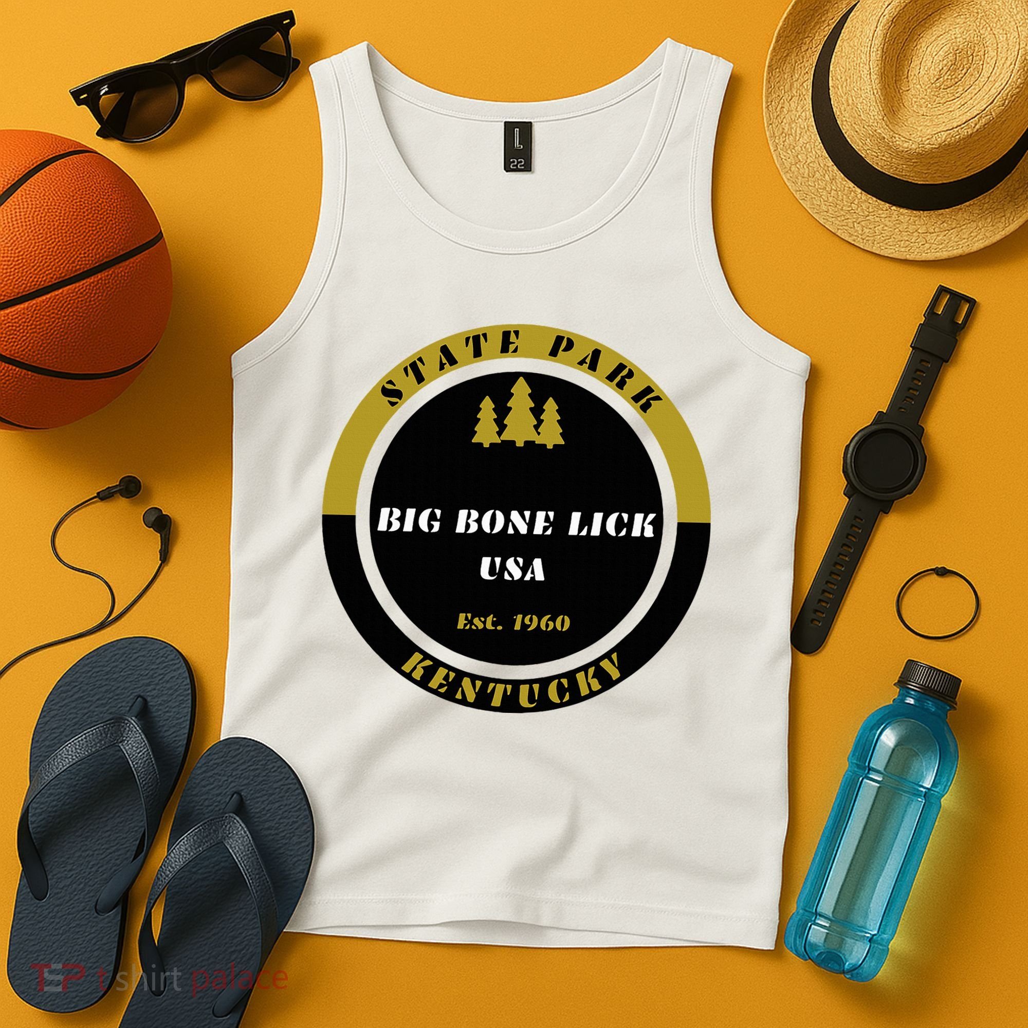 Big Bone Lick Park Kentucky Tank Top