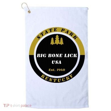 Big Bone Lick Park Kentucky Golf Towel