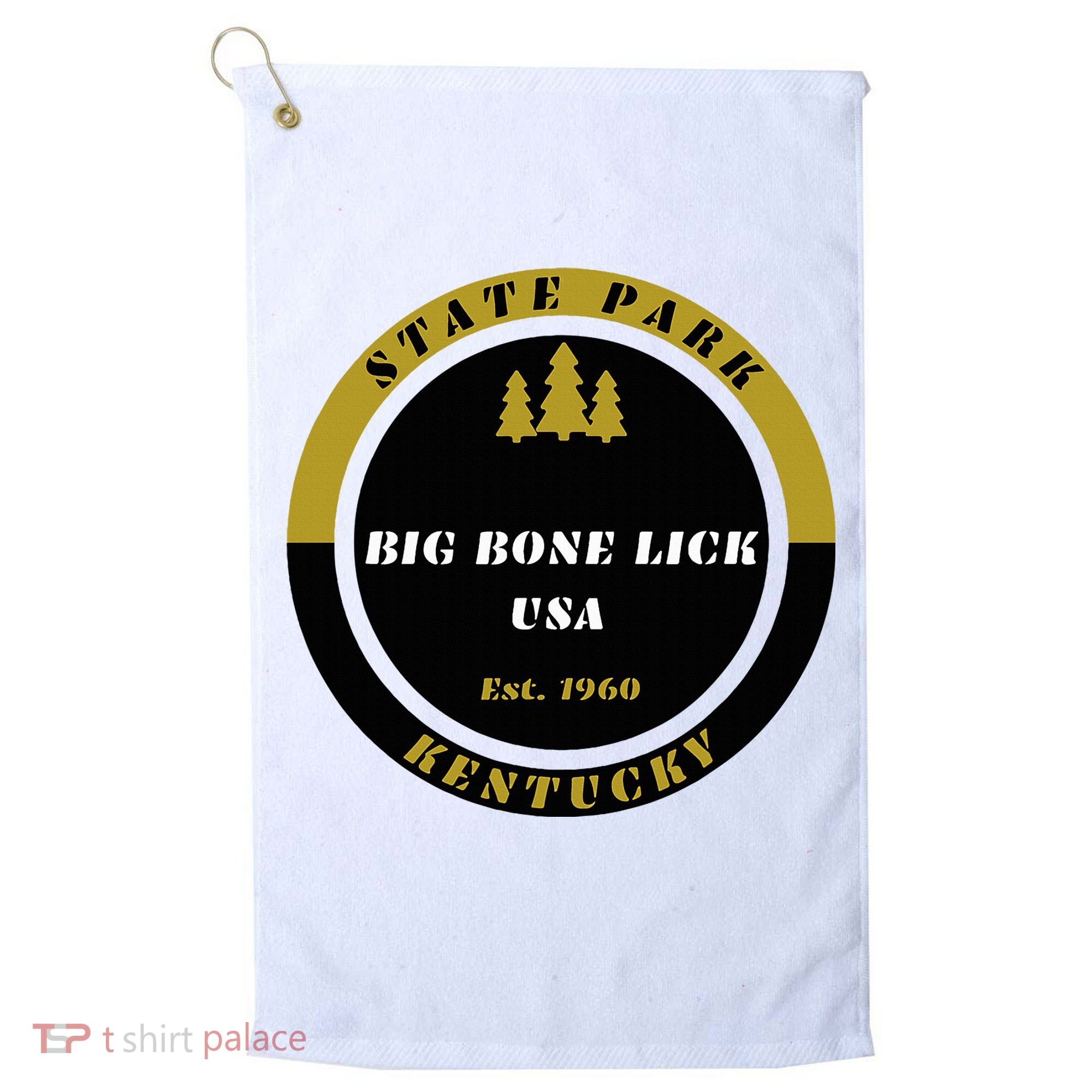 Big Bone Lick Park Kentucky Golf Towel