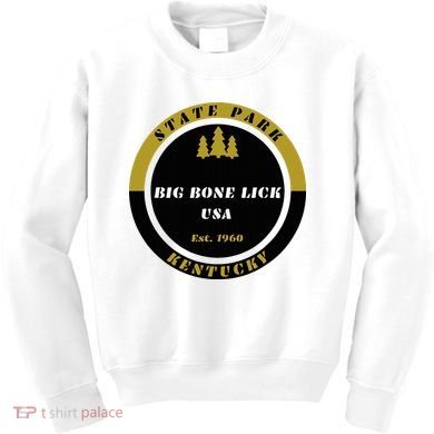 Big Bone Lick Park Kentucky Kids Sweatshirt