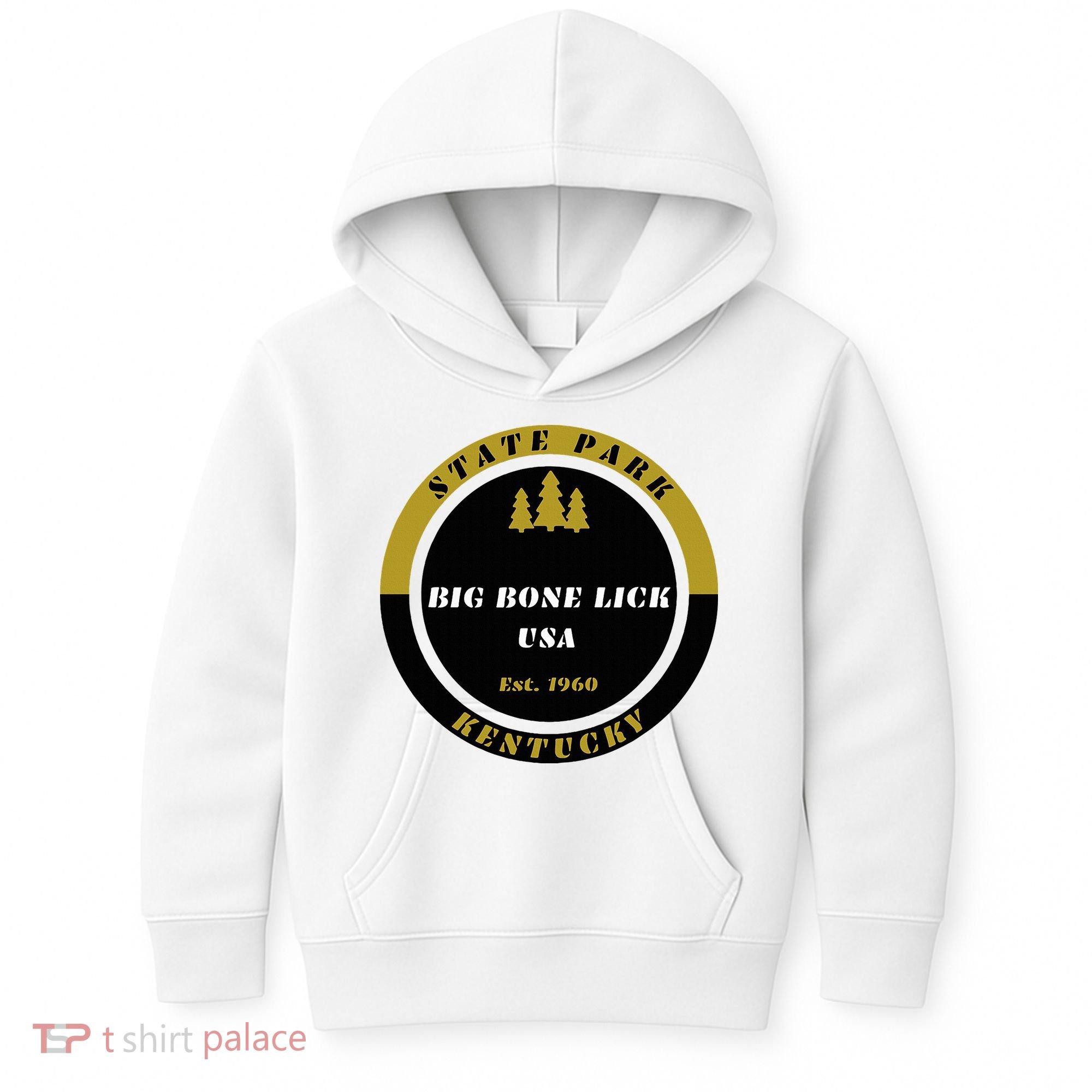 Big Bone Lick Park Kentucky Kids Hoodie