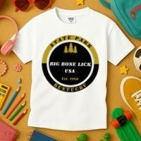 Big Bone Lick Park Kentucky Kids T-Shirt thumb 3