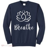 Breathe Buddha Lotus Flower Meditation Yoga Sweatshirt thumb 0
