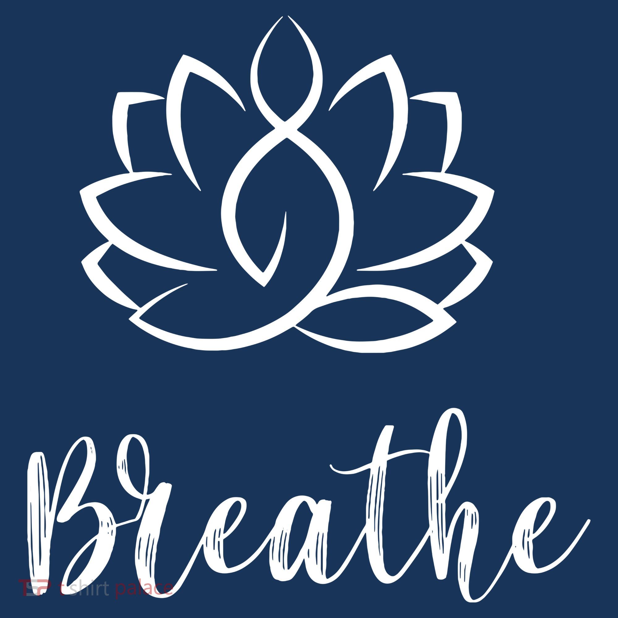 Breathe Buddha Lotus Flower Meditation Yoga Performance Fleece Hoodie