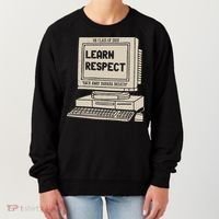 Banana Breath Learn Respect I think You Should Leave Women's Sweatshirt thumb 0