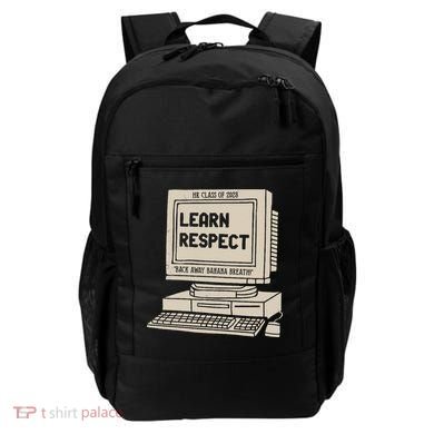 Banana Breath Learn Respect I think You Should Leave Backpack