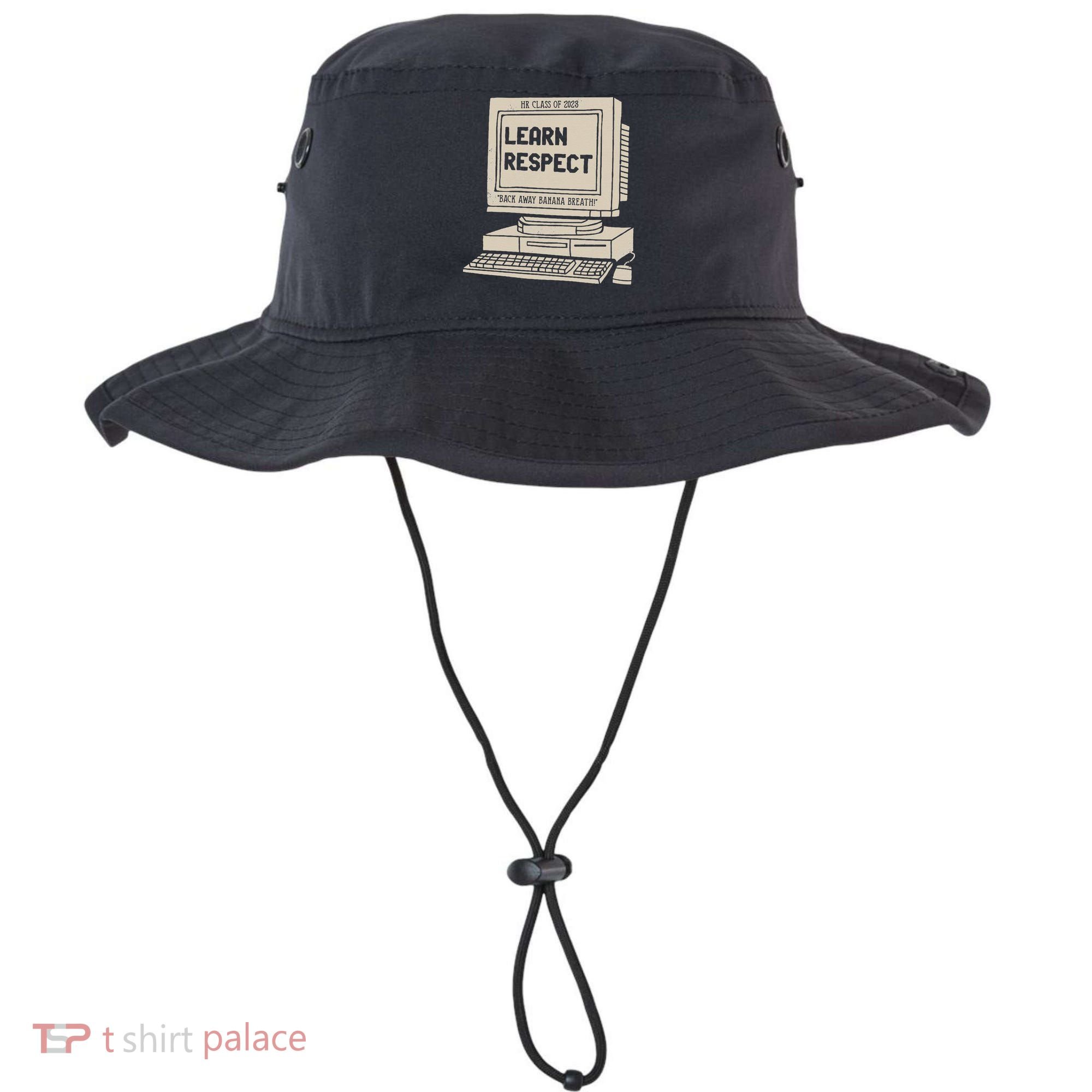 Banana Breath Learn Respect I think You Should Leave Bucket Hat