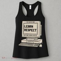 Banana Breath Learn Respect I think You Should Leave Women's Tank Top thumb 3