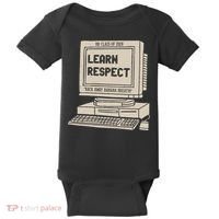 Banana Breath Learn Respect I think You Should Leave Baby Bodysuit thumb 0