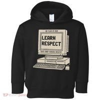 Banana Breath Learn Respect I think You Should Leave Toddler Hoodie thumb 0