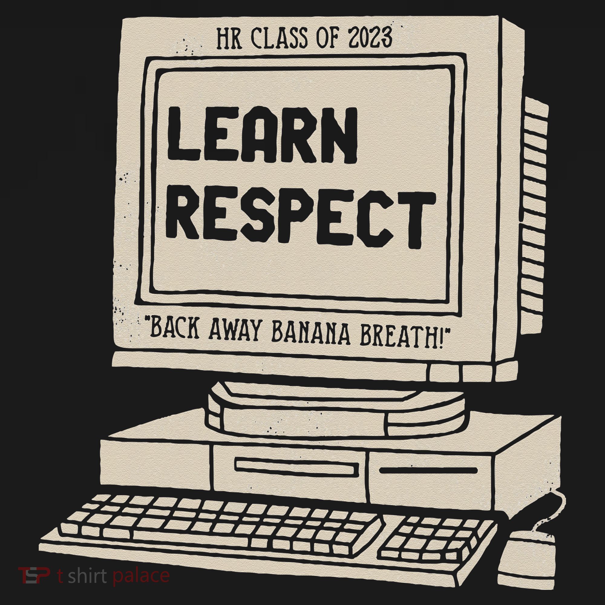 Banana Breath Learn Respect I think You Should Leave Kids Hoodie