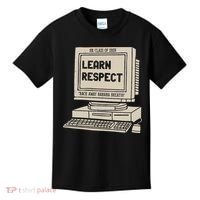 Banana Breath Learn Respect I think You Should Leave Kids T-Shirt thumb 0